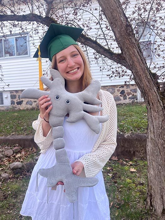 Brain Cell gigantic with graduate