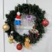 Germ ornaments on wreath