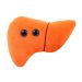 Liver plush doll