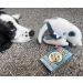 Smilodon plush with dog