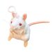 White Mouse plush kc angle