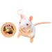 White Mouse plush kc with tag