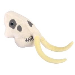 GIANTmicrobes Fuzzy Fossils Woolly Mammoth Skull dinosaur plush