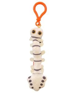 Spine plush key chain