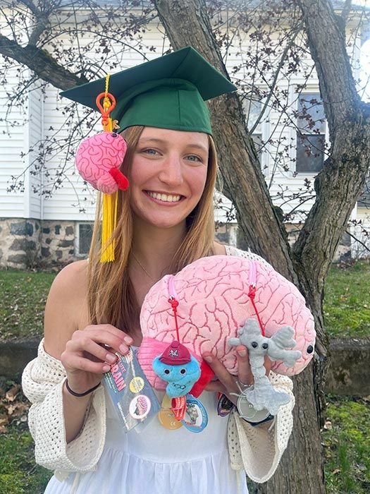 Deluxe Brain with graduate