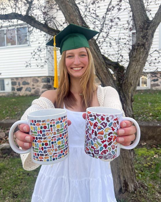 Art mugs graduation