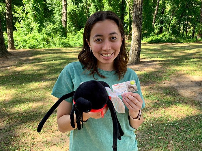 Mosquito XL plush with girl