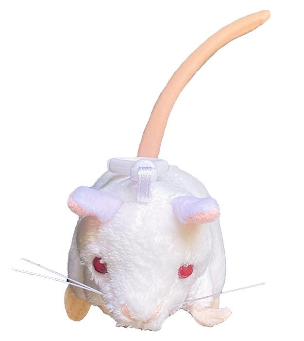 White Mouse plush kc top