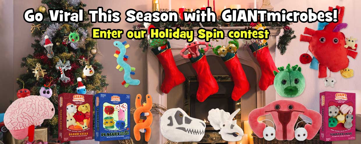 Go Viral This Holiday Season with GIANTmicrobes!