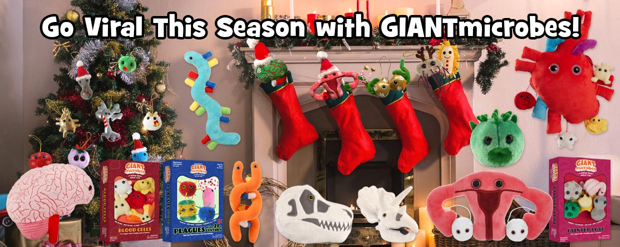 Go Viral This Holiday Season with GIANTmicrobes!